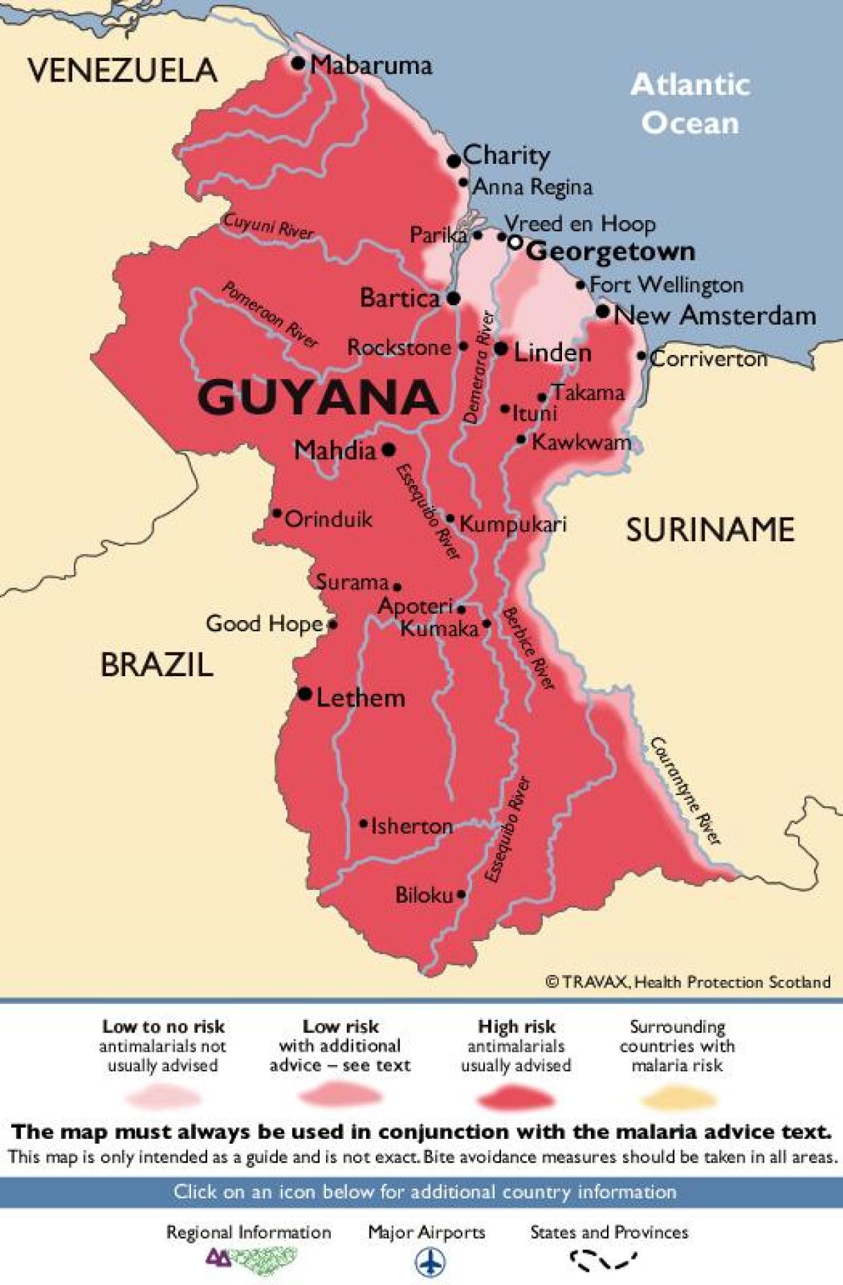 kart Гайаны